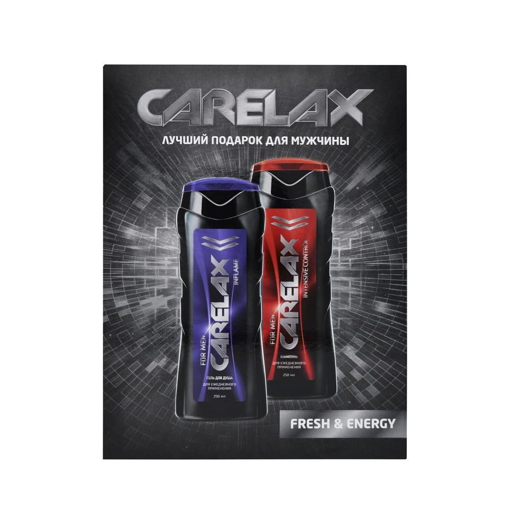 

Набор Carelax гель для душа Inflame + шампунь для волос Intensive Control 400 г