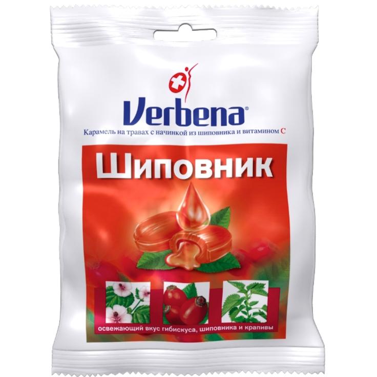 

Вербена Шиповник, леденцы, 60 г