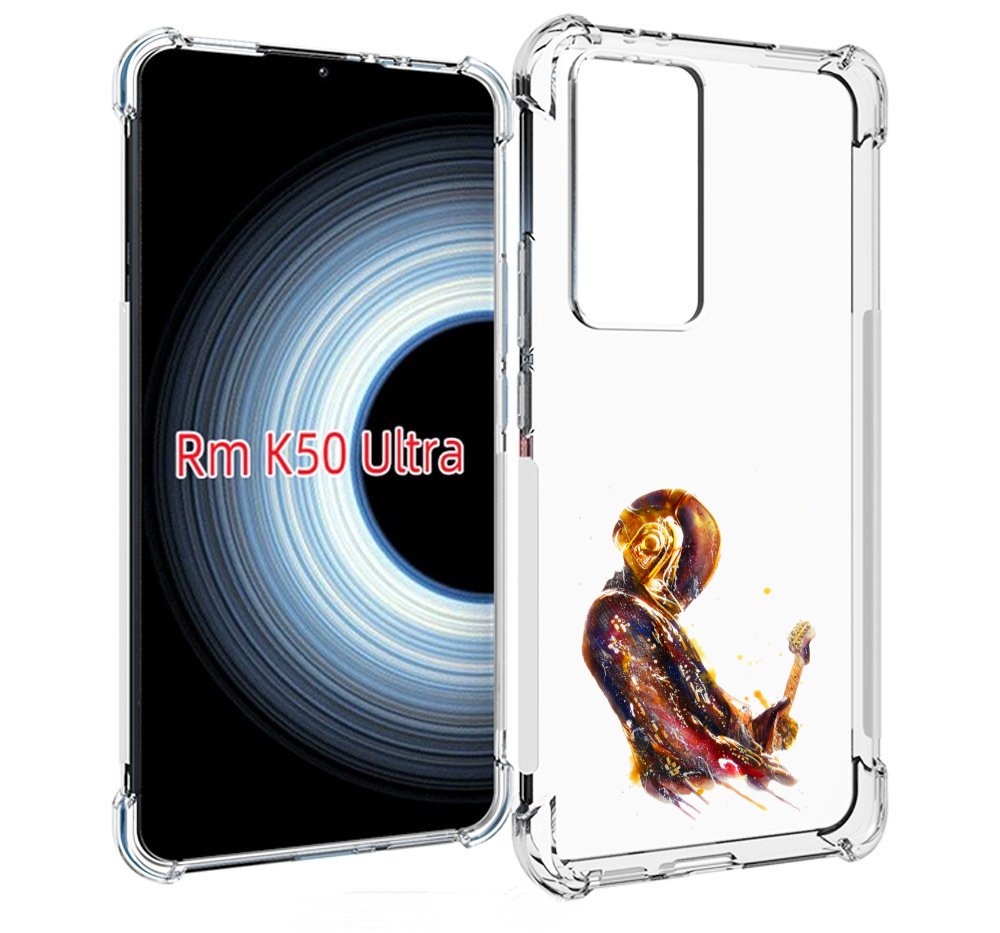 

Чехол MyPads космо-музыкант для Xiaomi 12T / Redmi K50 Ultra, Прозрачный, Tocco