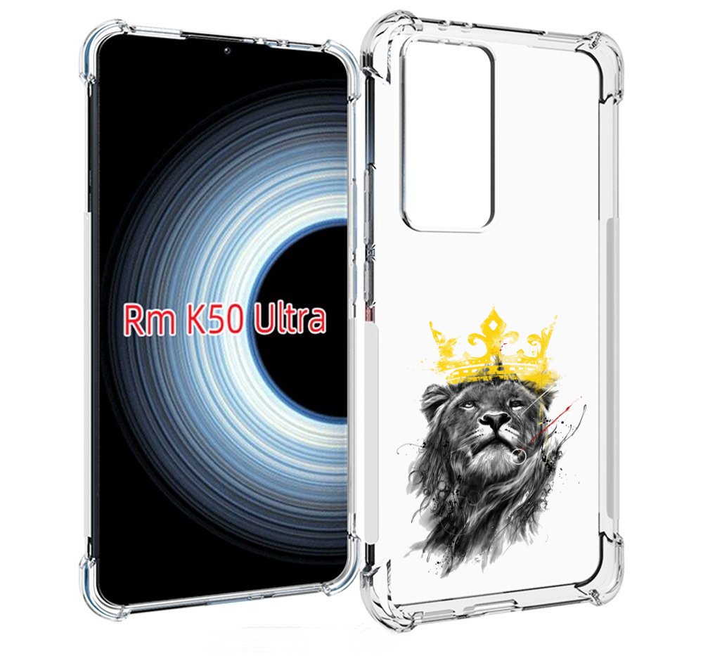 

Чехол MyPads король-лев для Xiaomi 12T / Redmi K50 Ultra, Прозрачный, Tocco