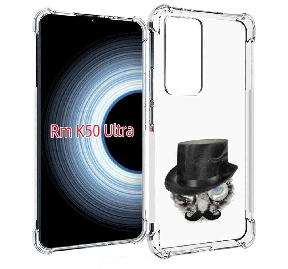 

Чехол MyPads интелегентный кот для Xiaomi 12T / Redmi K50 Ultra, Прозрачный, Tocco