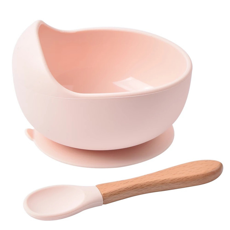 

Набор силиконовой посуды для детей DD&SiliconeSet 690DDМKO, Миска и ложка