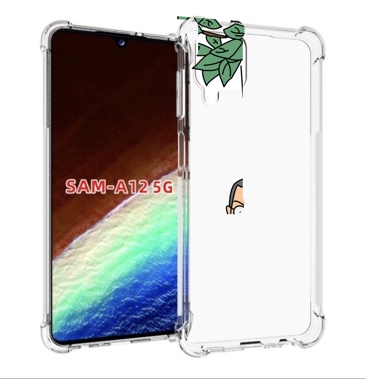 

Чехол MyPads программист для Samsung Galaxy A12 (SM-A125F) 2020/21/A12 Nacho SM-A127F, Прозрачный, Tocco