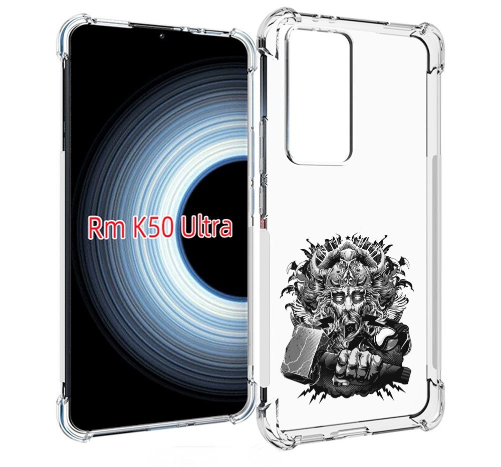 

Чехол MyPads злой тор для Xiaomi 12T / Redmi K50 Ultra, Прозрачный, Tocco