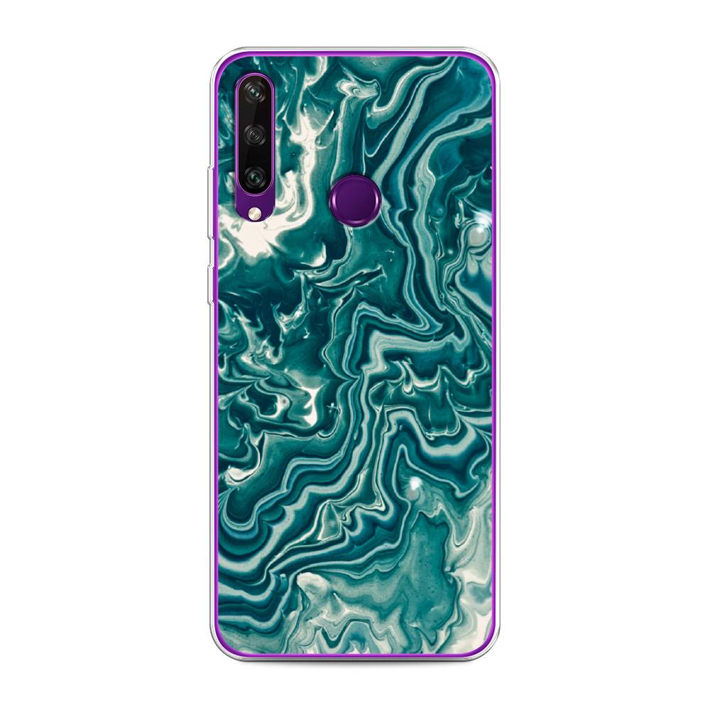 

Чехол Awog на Huawei Y6p "Минералы 4", Голубой, 6103250-3