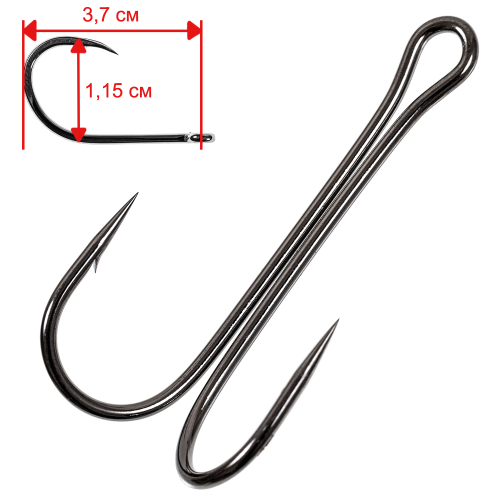 Крючки Trigger Baits Double Hook №2 (5шт.)