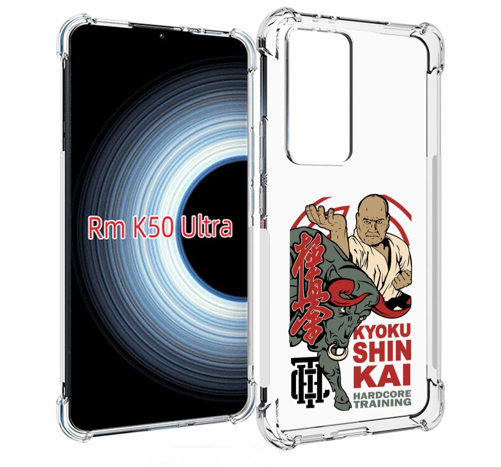 

Чехол MyPads единоборства рисунок для Xiaomi 12T / Redmi K50 Ultra, Прозрачный, Tocco