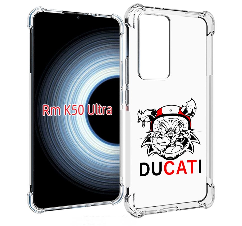 

Чехол MyPads дукати для Xiaomi 12T / Redmi K50 Ultra, Прозрачный, Tocco
