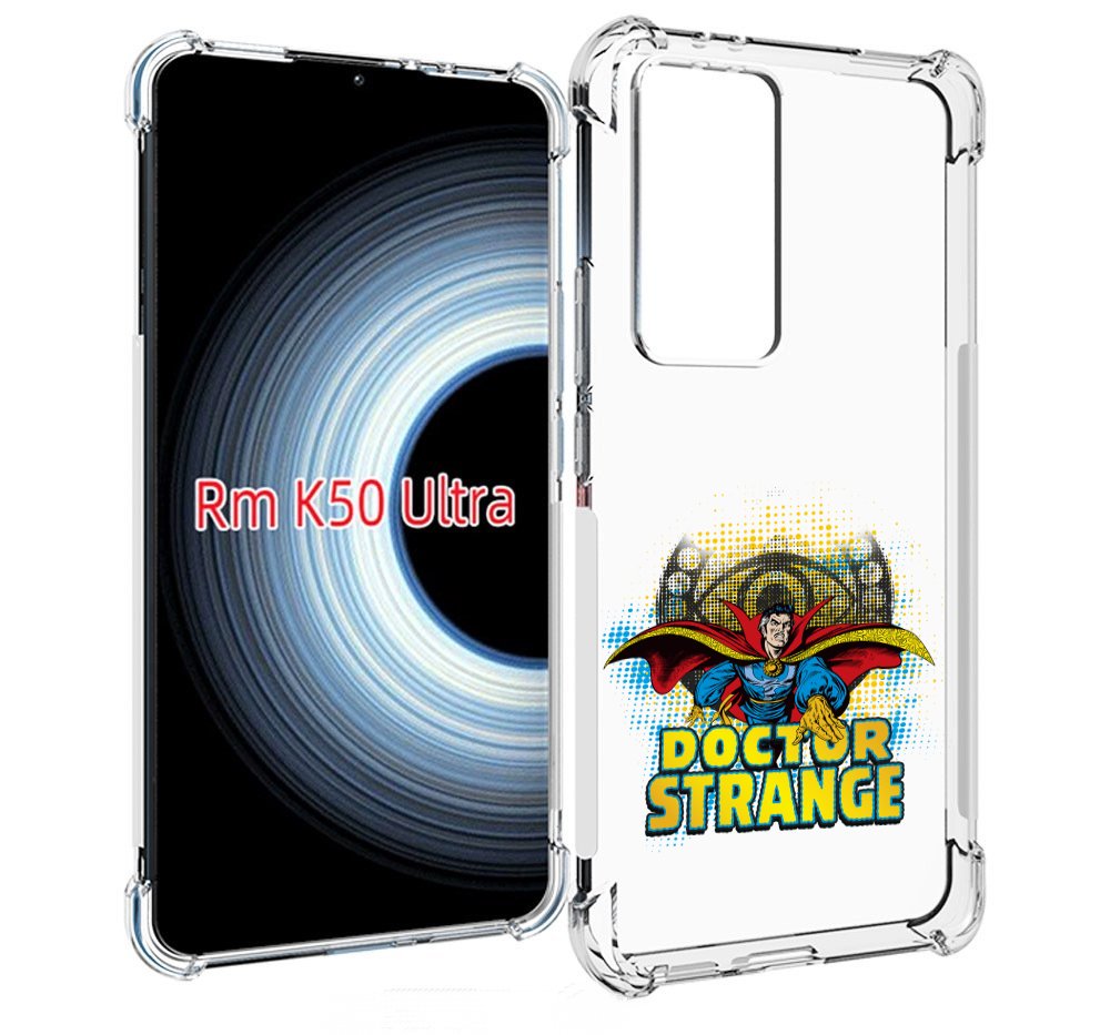 

Чехол MyPads доктор стренж рисунок для Xiaomi 12T / Redmi K50 Ultra, Прозрачный, Tocco