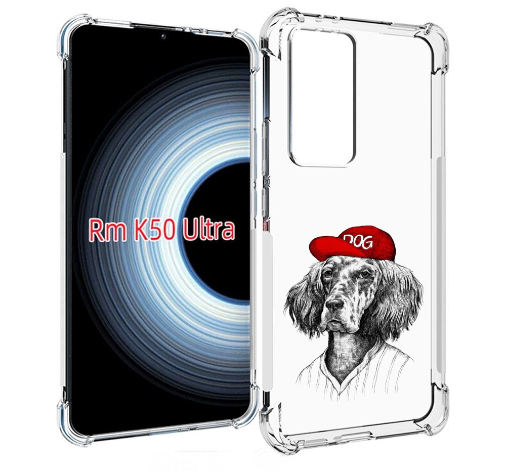 

Чехол MyPads дог для Xiaomi 12T / Redmi K50 Ultra, Прозрачный, Tocco