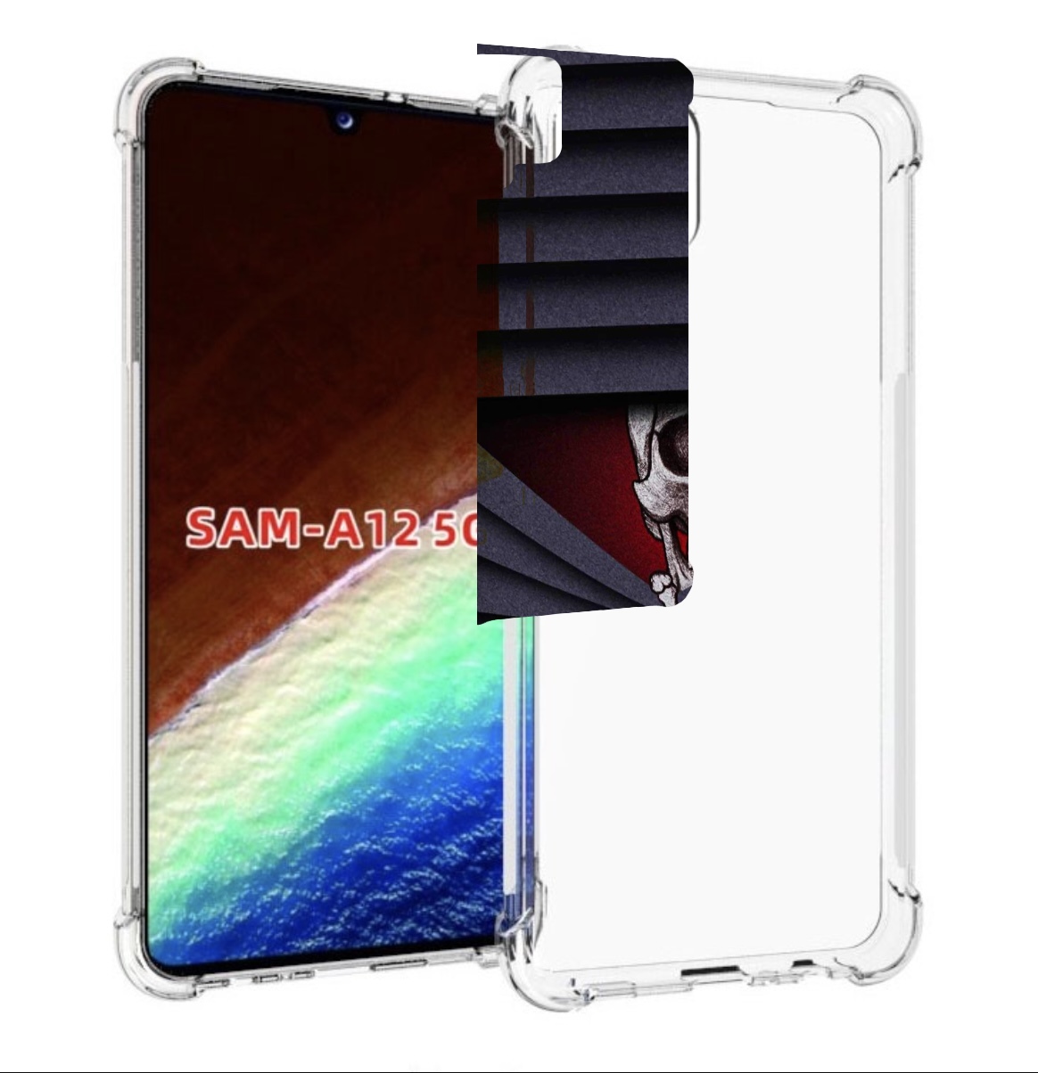 

Чехол MyPads подглядываю для Samsung Galaxy A12 (SM-A125F) 2020/21/A12 Nacho SM-A127F, Прозрачный, Tocco