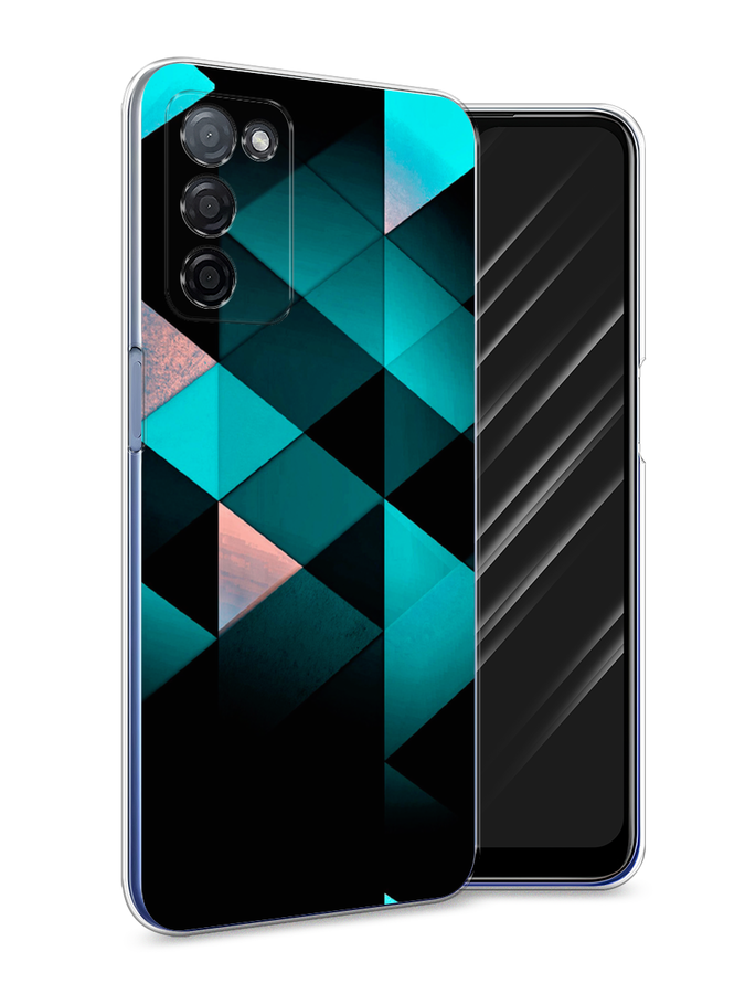 

Чехол Awog на Oppo A55s 5G "Геометрия 16", Разноцветный, 2510150-3