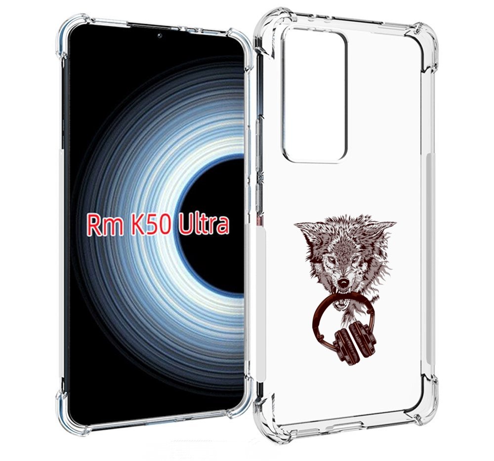 

Чехол MyPads дикий волк для Xiaomi 12T / Redmi K50 Ultra, Прозрачный, Tocco