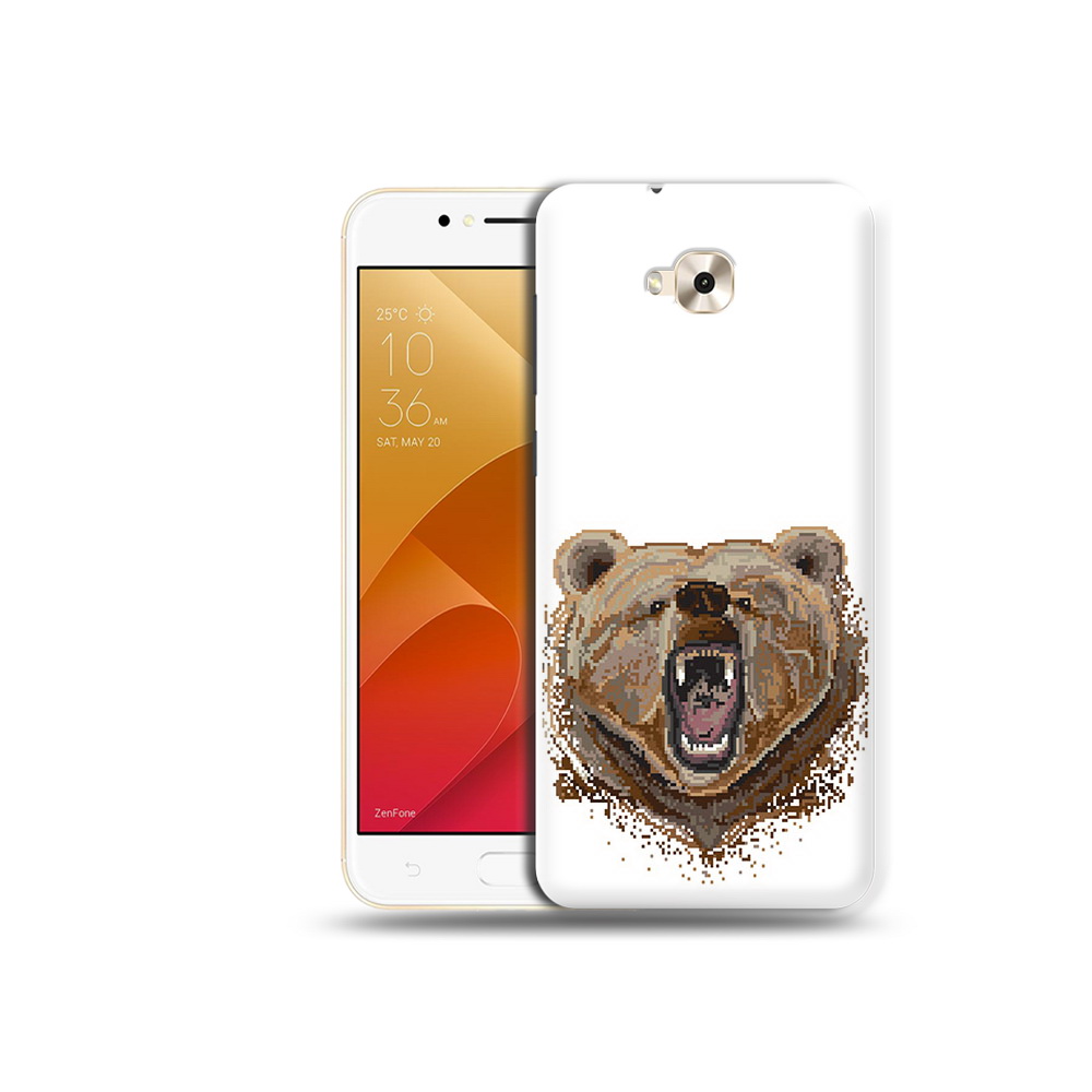 

Чехол MyPads Tocco для Asus ZenFone Live (ZB501KL) пиксельный медведь (PT109094.653.539), Tocco