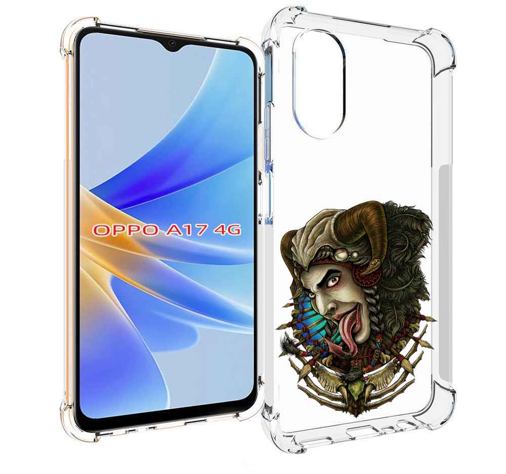 

Чехол MyPads длинный язык для OPPO A17, Прозрачный, Tocco