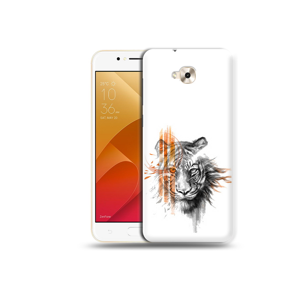 

Чехол MyPads Tocco для Asus ZenFone Live (ZB501KL) огненный тигр (PT109094.653.526), Tocco