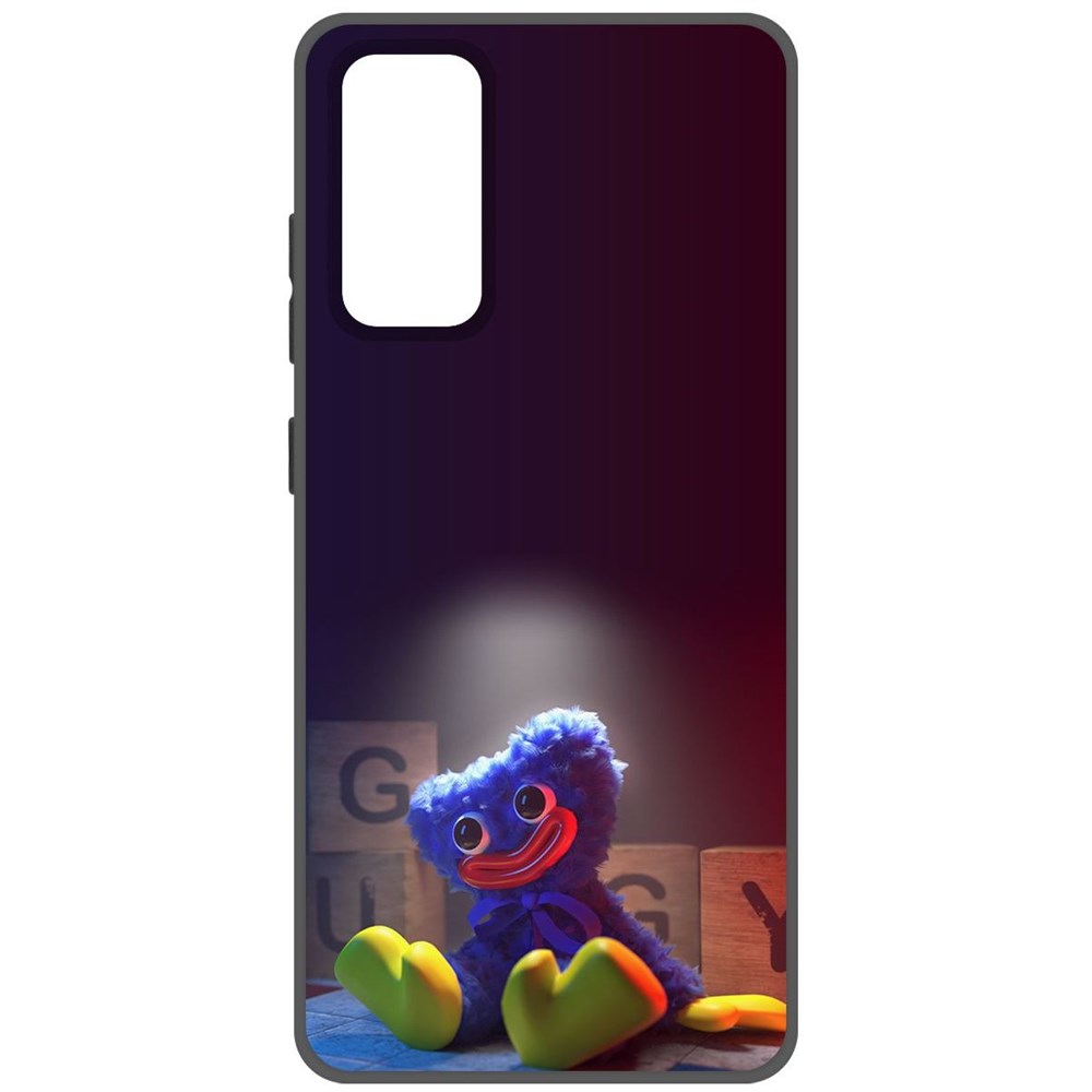 

Чехол-накладка Софт Хаги Ваги игрушка для Samsung Galaxy S20 FE, Черный