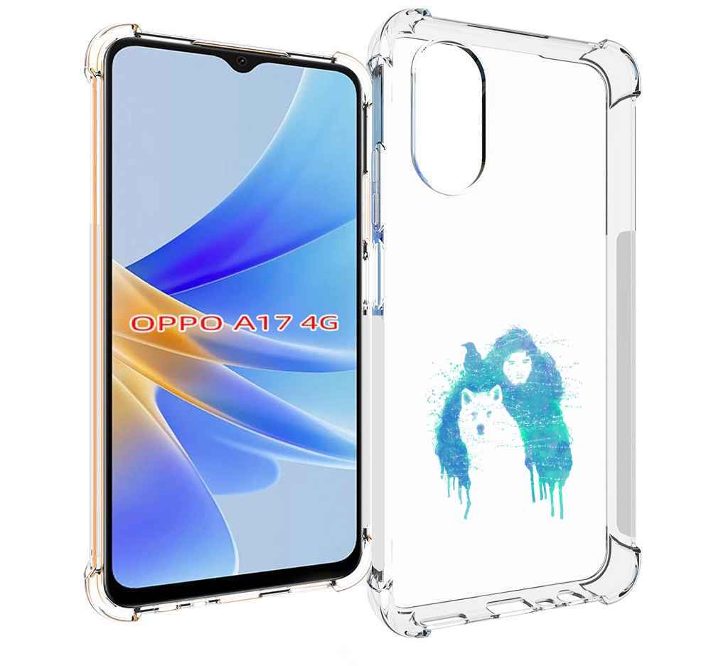 

Чехол MyPads джон сноу для OPPO A17, Прозрачный, Tocco