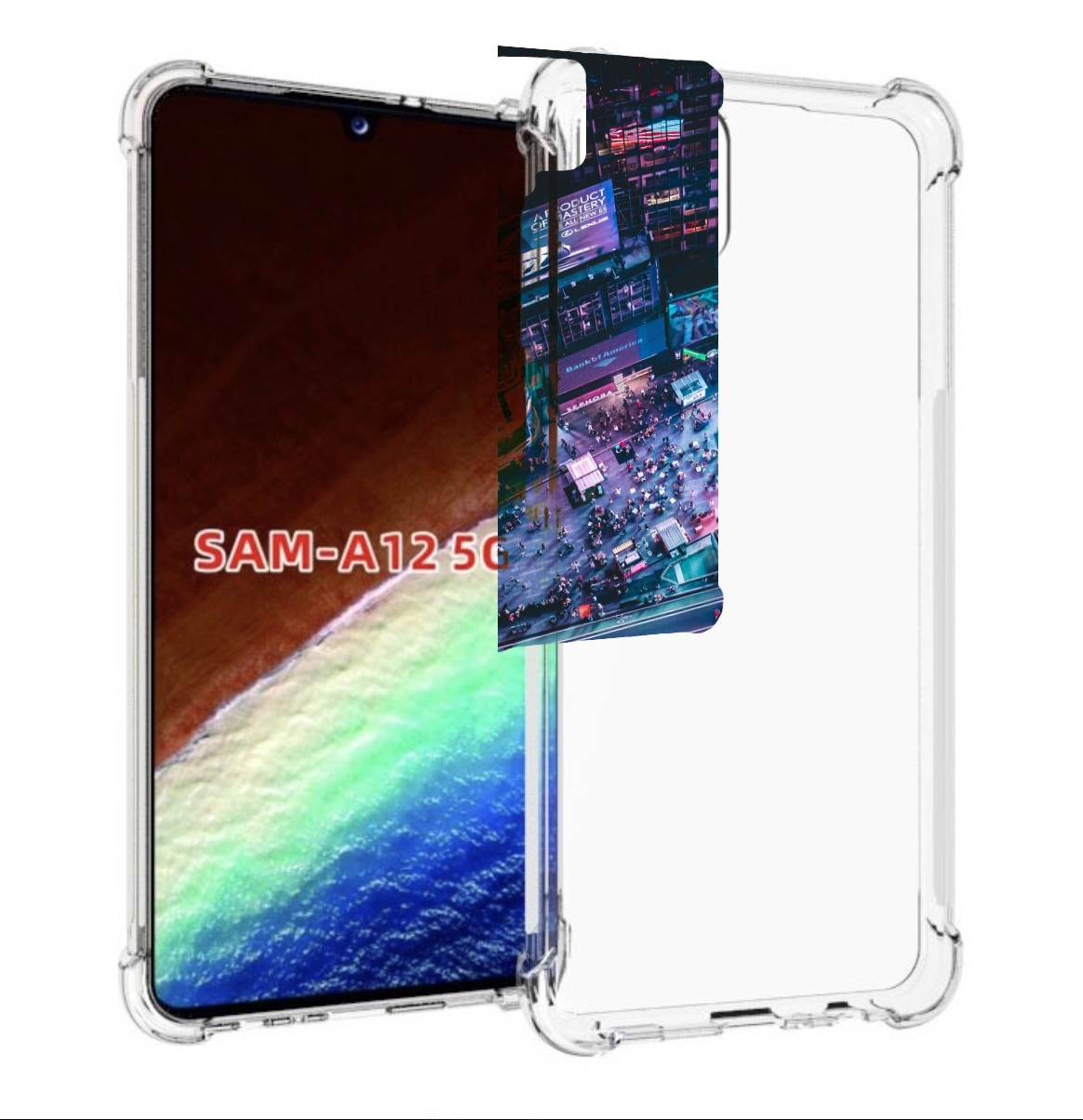 

Чехол MyPads парень на крыше для Samsung Galaxy A12 (SM-A125F) 2020/21/A12 Nacho SM-A127F, Прозрачный, Tocco