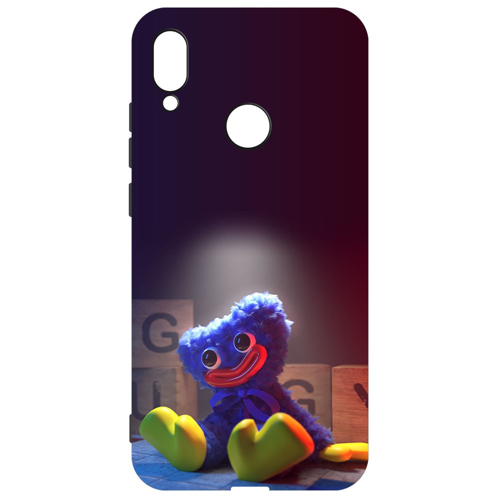 

Чехол-накладка Софт Хаги Ваги игрушка для Xiaomi Redmi Note 7, Черный