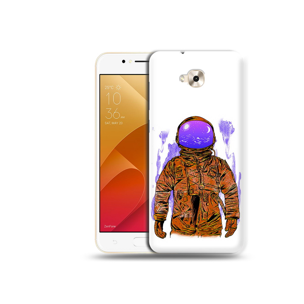 

Чехол MyPads Tocco для Asus ZenFone Live (ZB501KL) нарисованный мужчина в скафандре, Tocco