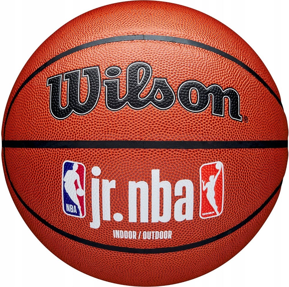 Мяч баскетбольный Wilson JR. NBA Fam Logo Indoor Outdoor WZ2009801XB5, размер 5