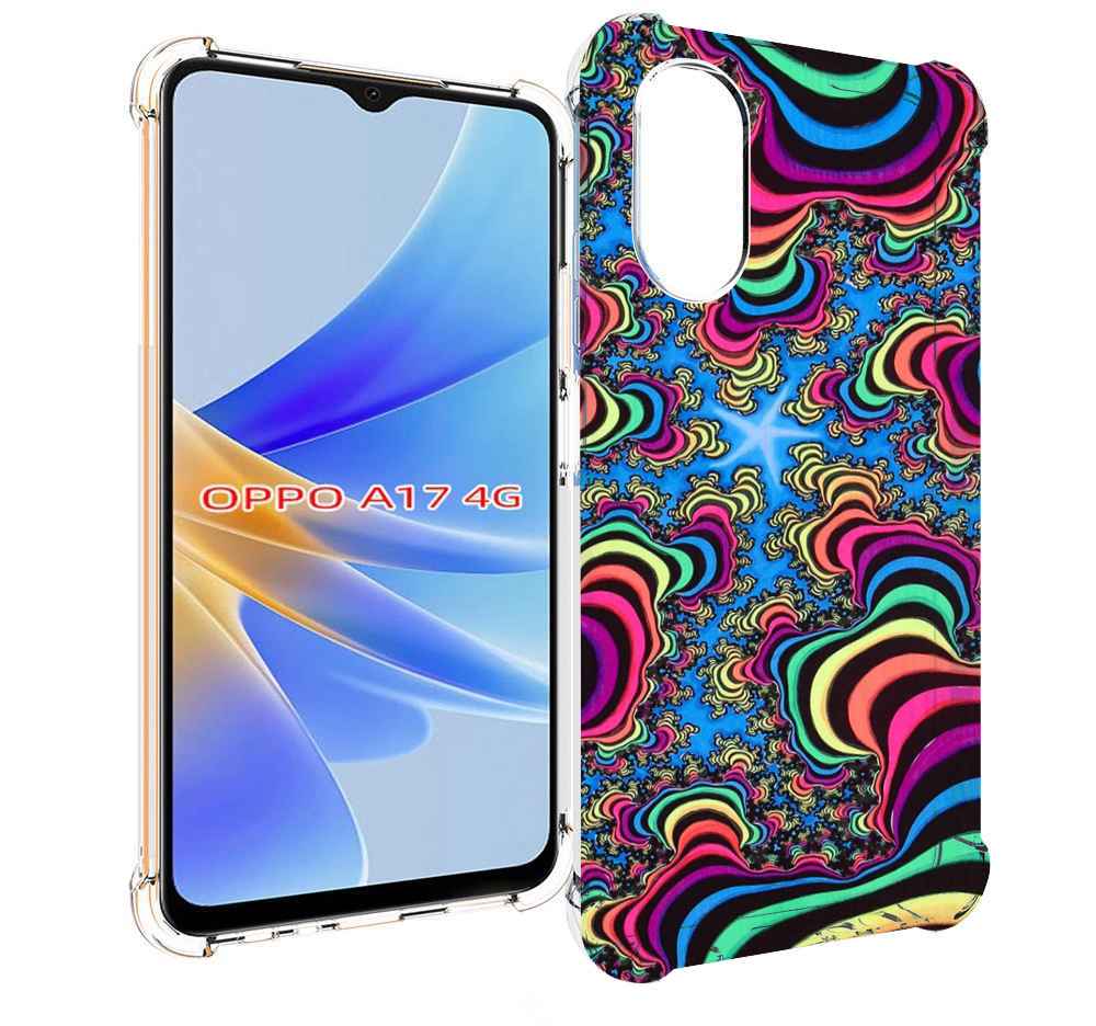 

Чехол MyPads щупальца иллюзия для OPPO A17, Прозрачный, Tocco