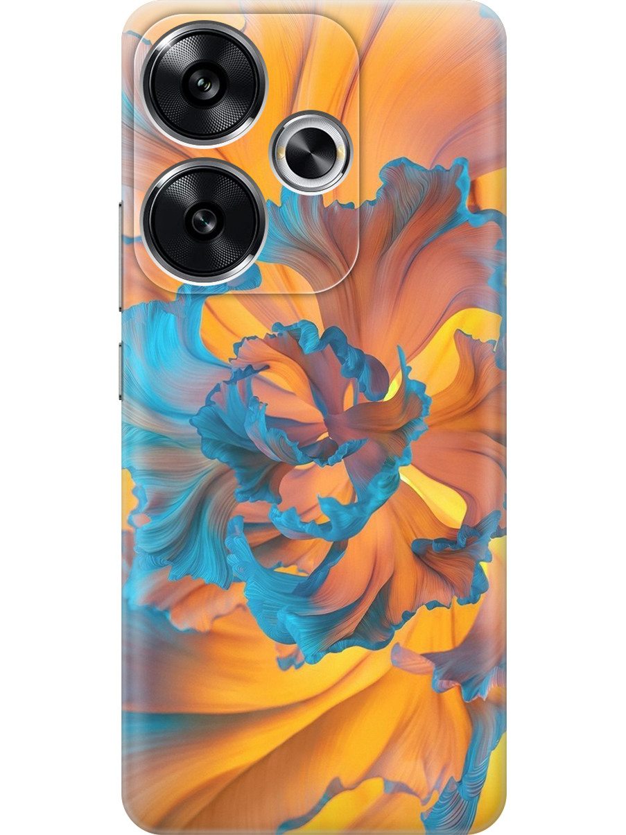 

Силиконовый чехол на Xiaomi Redmi Turbo 3, Poco F6 с принтом "Желто-голубой цветок", Прозрачный;голубой;желтый, 783980822