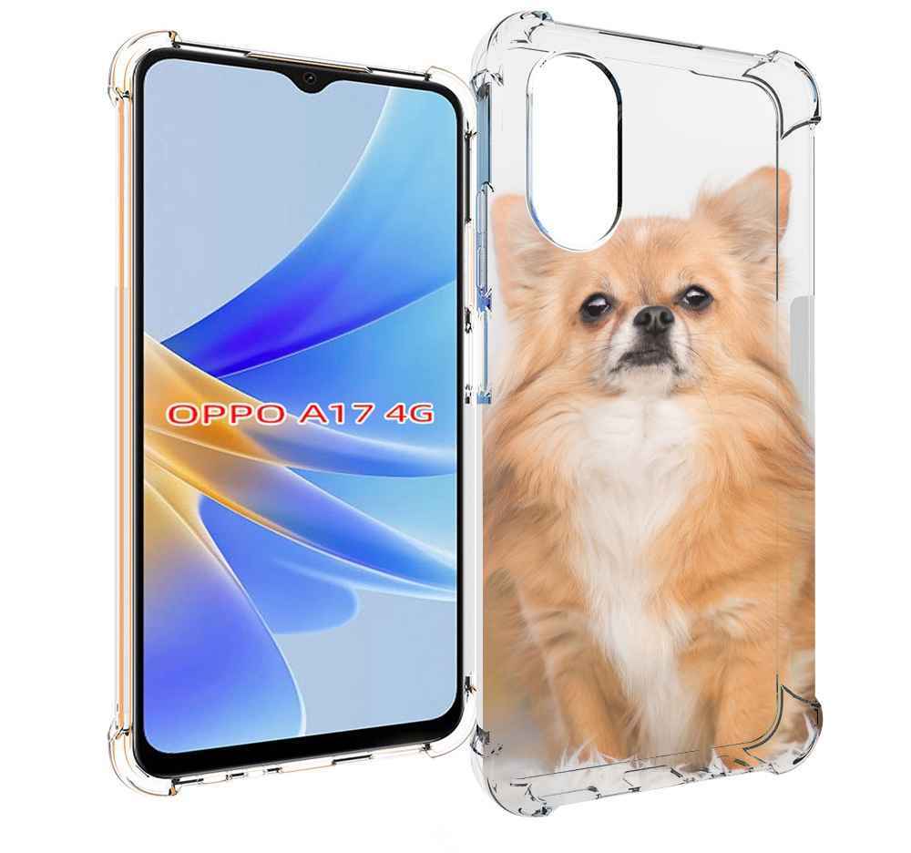 

Чехол MyPads чихуа хуа для OPPO A17, Прозрачный, Tocco