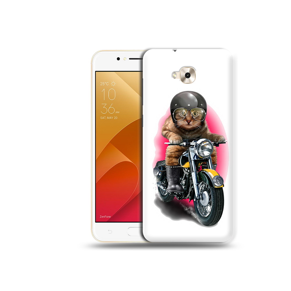 

Чехол MyPads Tocco для Asus ZenFone Live (ZB501KL) мото-кот (PT109094.653.485), Tocco