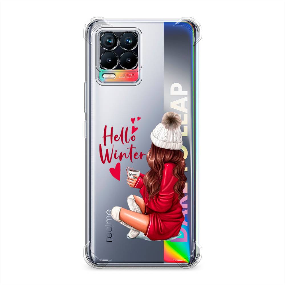 

Чехол Awog на Realme 8/8 Pro "Hello winter", Разноцветный