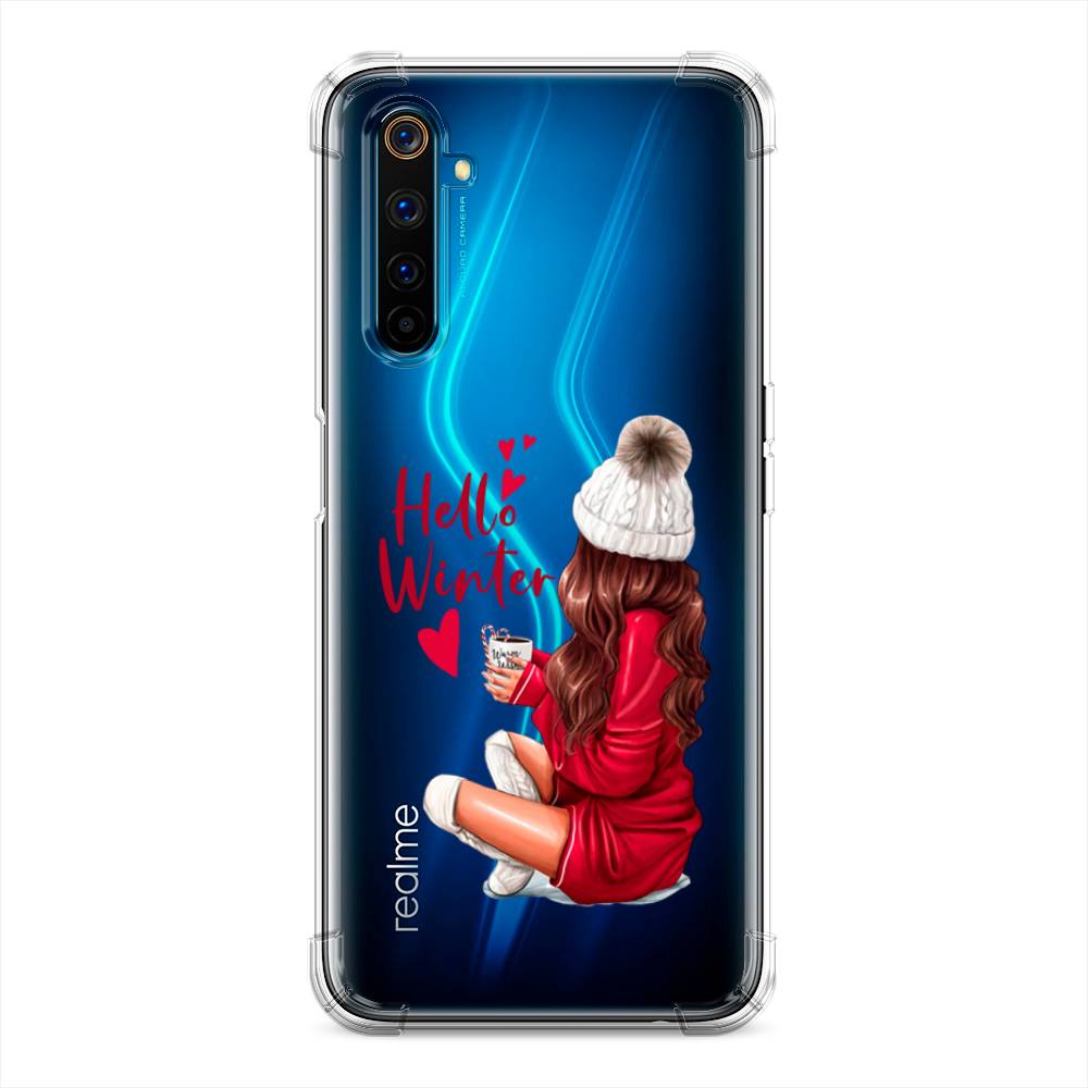 

Чехол Awog на Realme 6 Pro "Hello winter", Разноцветный