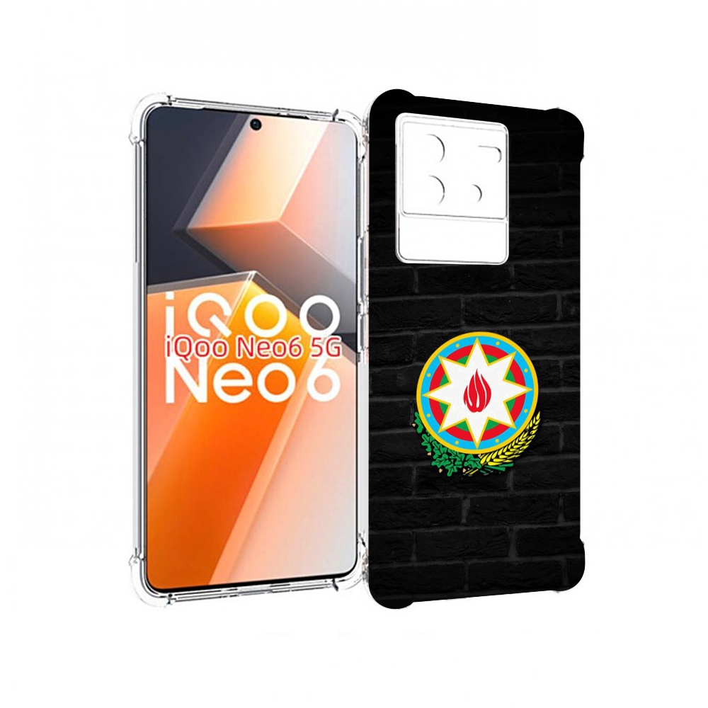 

Чехол MyPads герб азербаиджана для Vivo iQoo Neo 6 5G, Прозрачный, Tocco