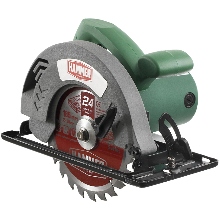 Пила циркулярная Hammer Flex CRP1500/185 140-023 1500Вт