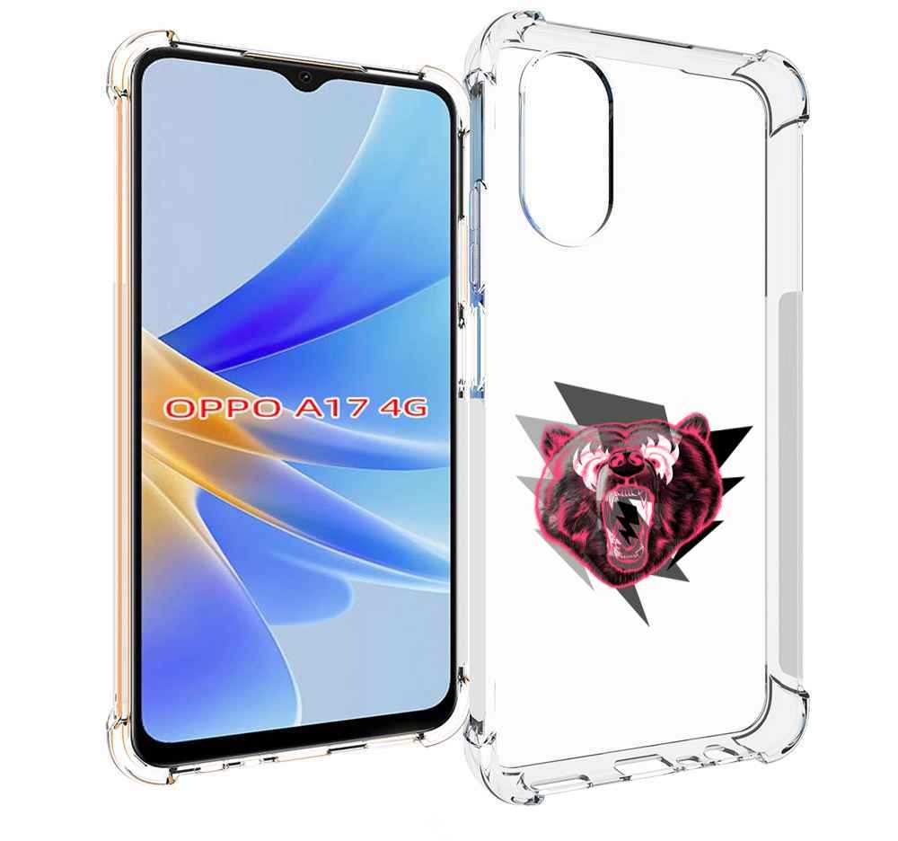 

Чехол MyPads грозовой медведь для OPPO A17, Прозрачный, Tocco