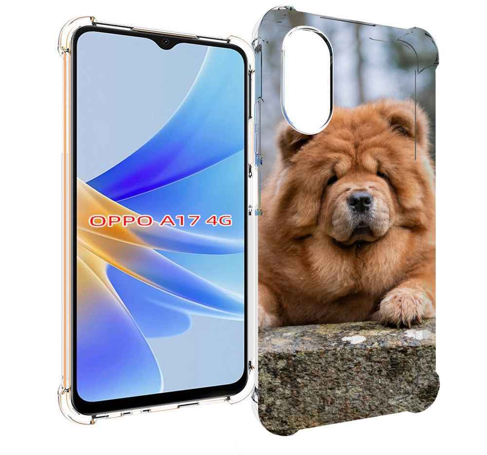 

Чехол MyPads чау чау для OPPO A17, Прозрачный, Tocco