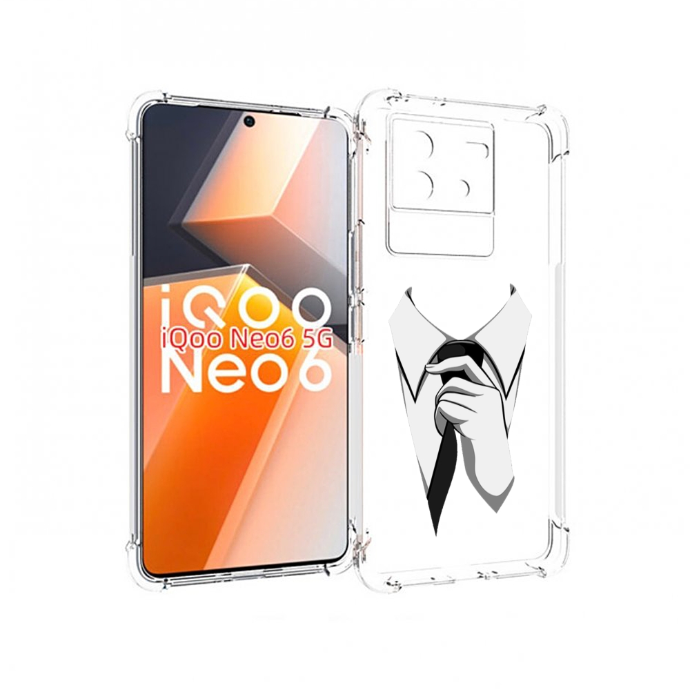 Чехол MyPads галстук для Vivo iQoo Neo 6 5G