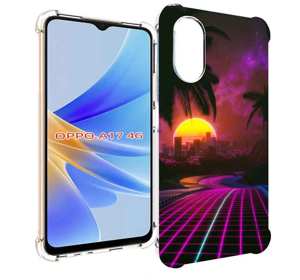 

Чехол MyPads хотлайнмайами 2 для OPPO A17, Прозрачный, Tocco