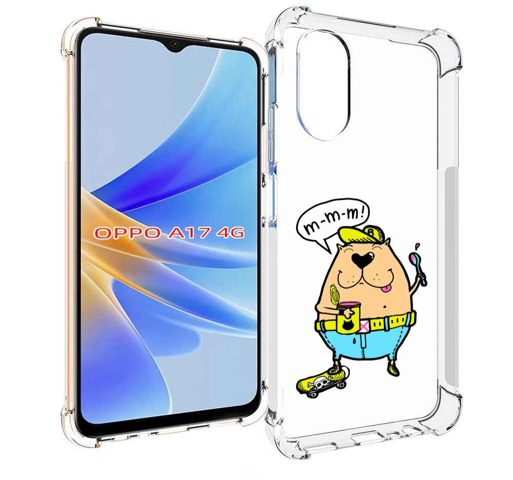

Чехол MyPads Бобр для OPPO A17, Прозрачный, Tocco