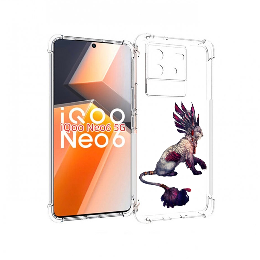 

Чехол MyPads волшебная-пума для Vivo iQoo Neo 6 5G, Прозрачный, Tocco