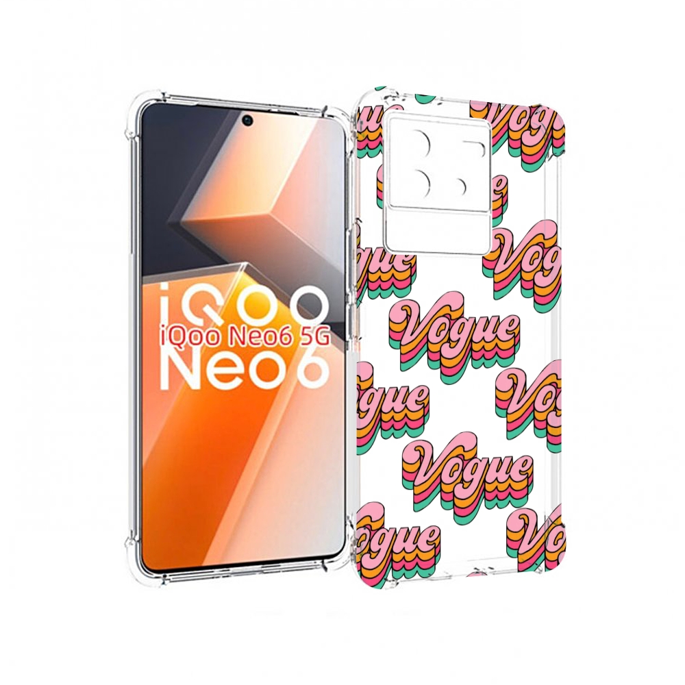 

Чехол MyPads вогуе для Vivo iQoo Neo 6 5G, Прозрачный, Tocco