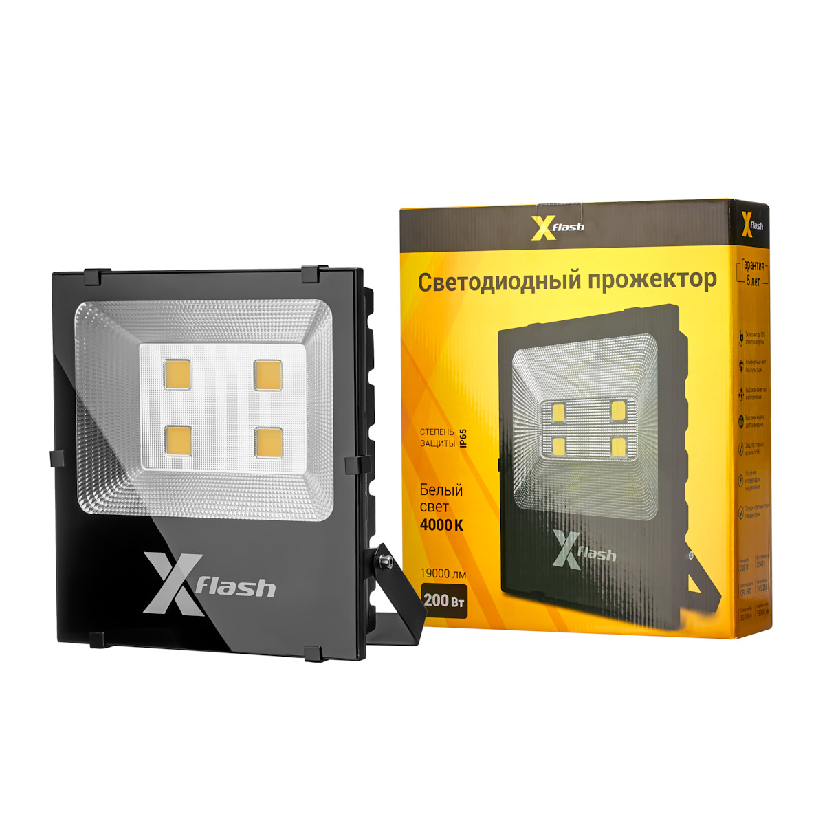 

Прожектор LED X-flash XF-FL-COB-200W-4000K, XF-FL-COB-200W-4000K