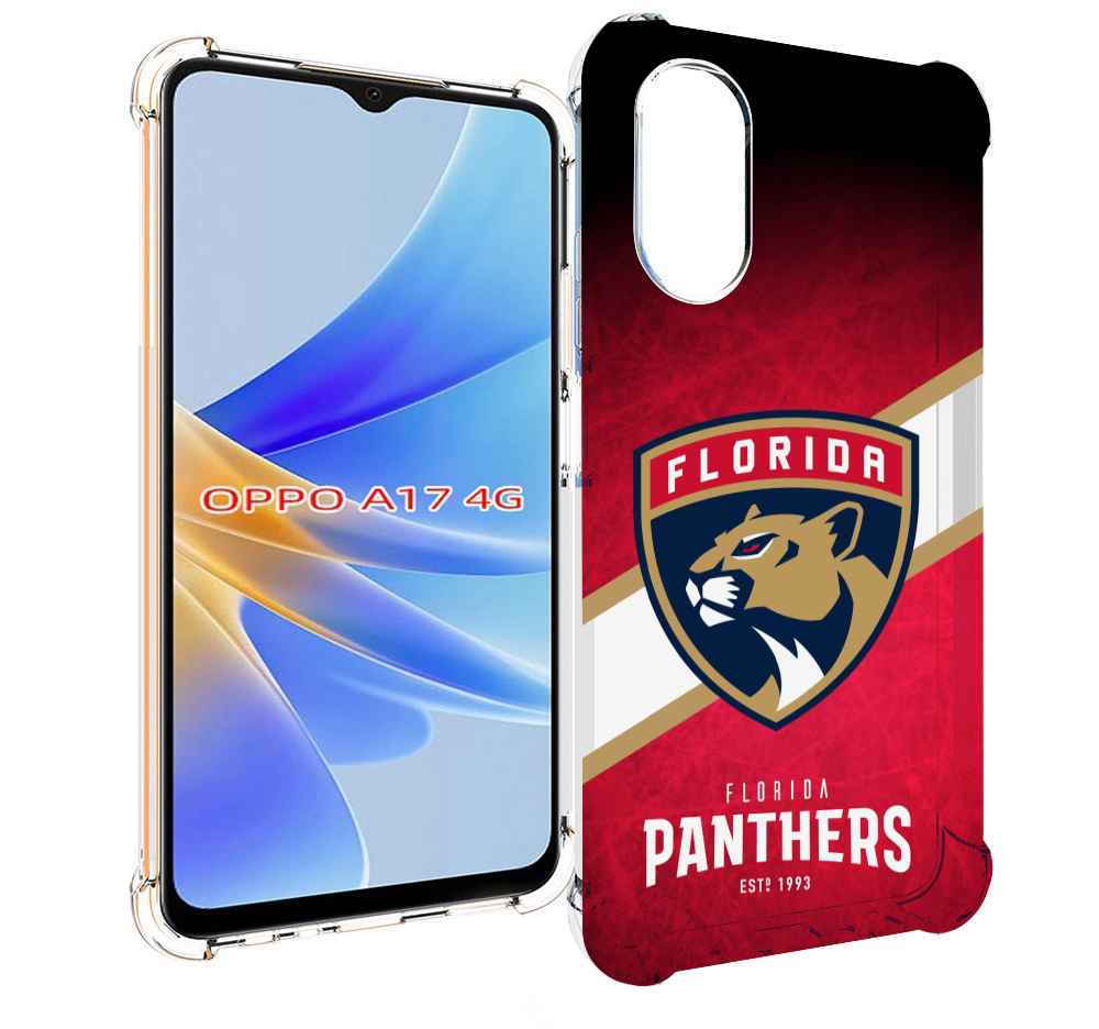 

Чехол MyPads флорида пантерс для OPPO A17, Прозрачный, Tocco