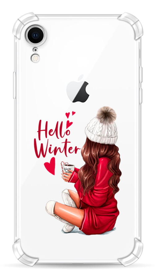 

Чехол Awog на Apple iPhone XR (10R) / Айфон XR (10R) "Hello winter", Разноцветный, 12051-1