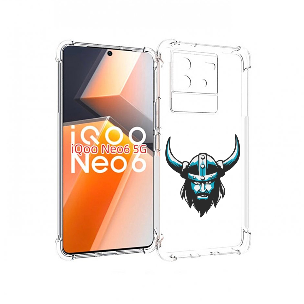 

Чехол MyPads викинг для Vivo iQoo Neo 6 5G, Прозрачный, Tocco