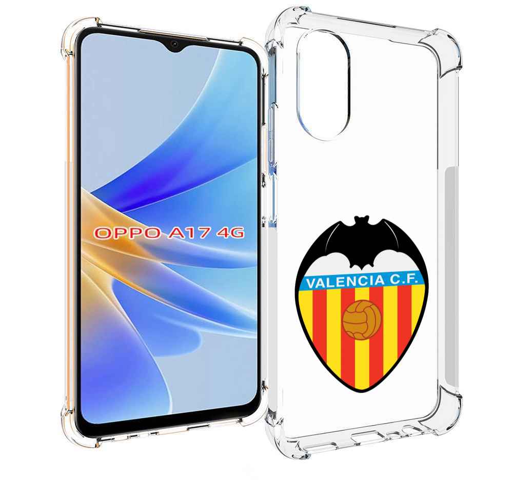 

Чехол MyPads фк-валенсия-2 для OPPO A17, Прозрачный, Tocco