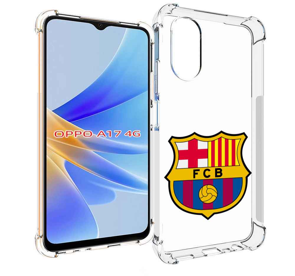 

Чехол MyPads фк-барселона-2 для OPPO A17, Прозрачный, Tocco