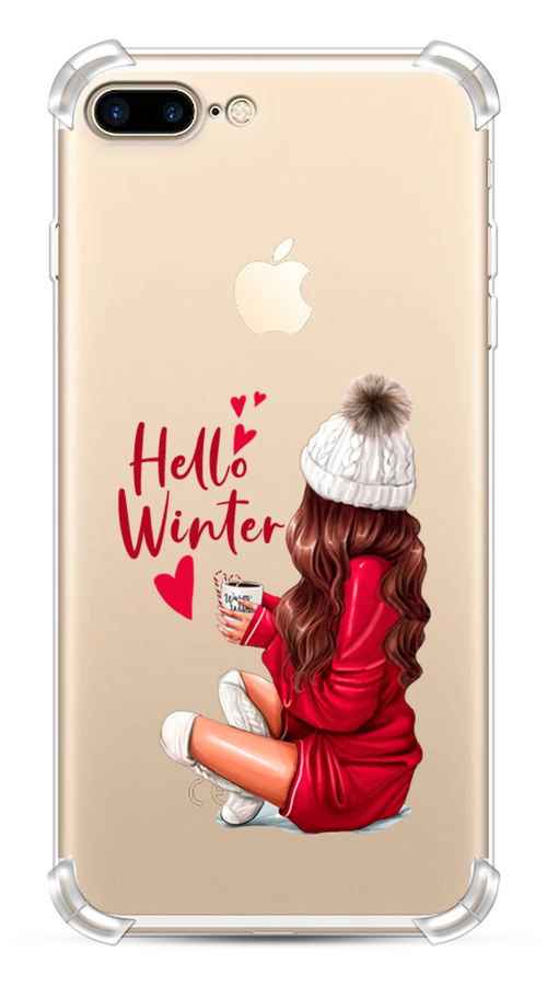 

Чехол Awog на Apple iPhone 7 Plus / Айфон 7 Plus "Hello winter", Разноцветный, 10751-1