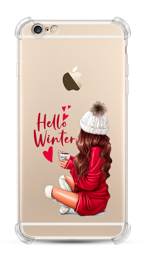 

Чехол Awog на Apple iPhone 6S / Айфон 6S "Hello winter", Разноцветный, 0104S51-1