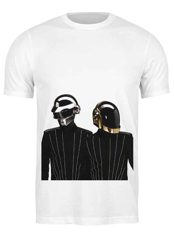 

Футболка мужская Printio Daft punk - electoma белая S, Белый, Daft punk - electoma